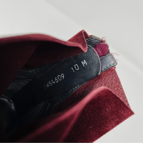 Stuart Weitzman Bound Lace-Up Peep Toe Bootie Women’s 10 - Picture 10 of 11